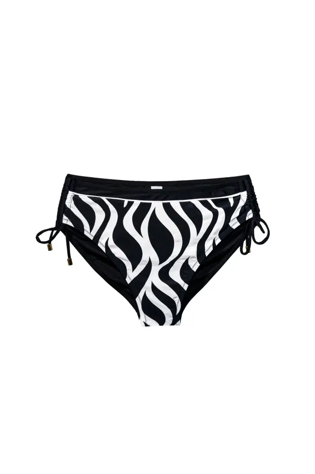 Ψηλόμεσο animal print μαγιό σλιπ 3