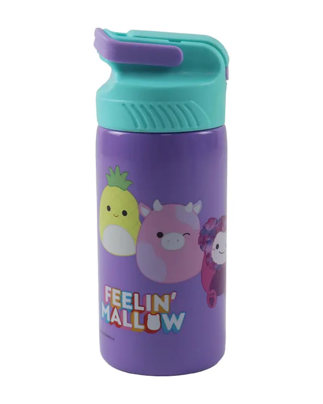 Παγούρι με καλαμάκι Squishmallows 500ml 2