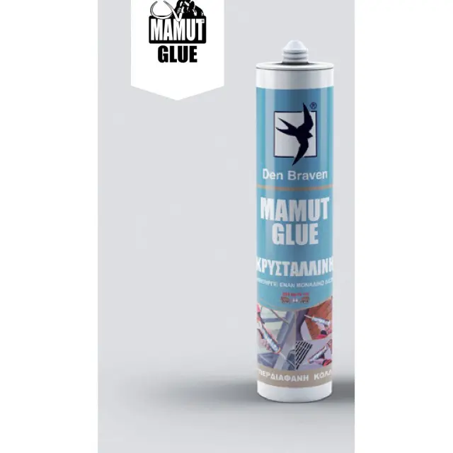 ΚΟΛΛΑ ΥΠΕΡΔΙΑΦΑΝΗ MAMUT GLUE CRYSTAL 290ML DEN BRAVEN 12011073 2