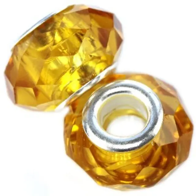 Χάντρα Modular Crystal Honey 10x14mm - 5τεμ