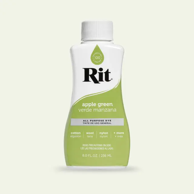 RIT DYE Liquid All-Purpose Βαφή Υφασμάτων – Apple Green 236ml 2