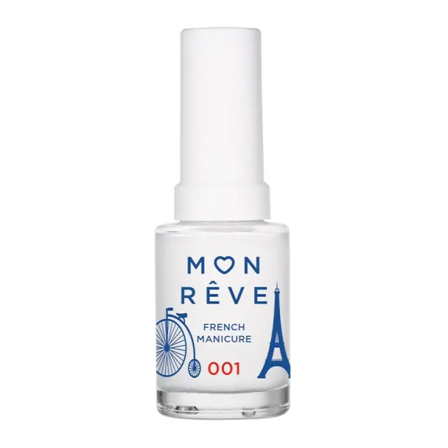 Mon Reve French Manicure Sheer 13ml | Απόχρωση 01 White