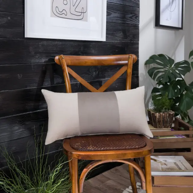 Μαξιλαροθήκη Linus 07 TEORAN 30x60cm 3