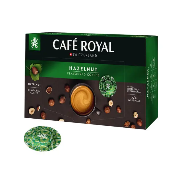 Cafe Royal Hazelnut Nespresso PROFESSIONAL κάψουλες - 50 τεμ.