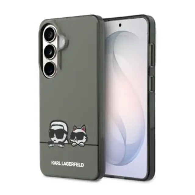 Karl Lagerfeld IML K&CH Peekaboo Logo Magnetic Case for Samsung Galaxy S26 Black