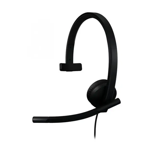 Logitech Headset H570e Mono MS USB-A Black (981-001426)