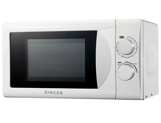 Φούρνος μικροκυμάτων Singer MW20WH με χωρητικότητα 20L και ισχύ μικροκυμάτων 700WMW20WH 2