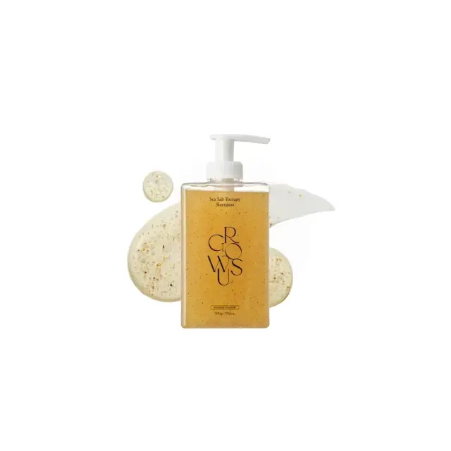 Growus Sea Salt Therapy Shampoo Σαμπουάν Βαθύ Καθαρισμού, 500ml