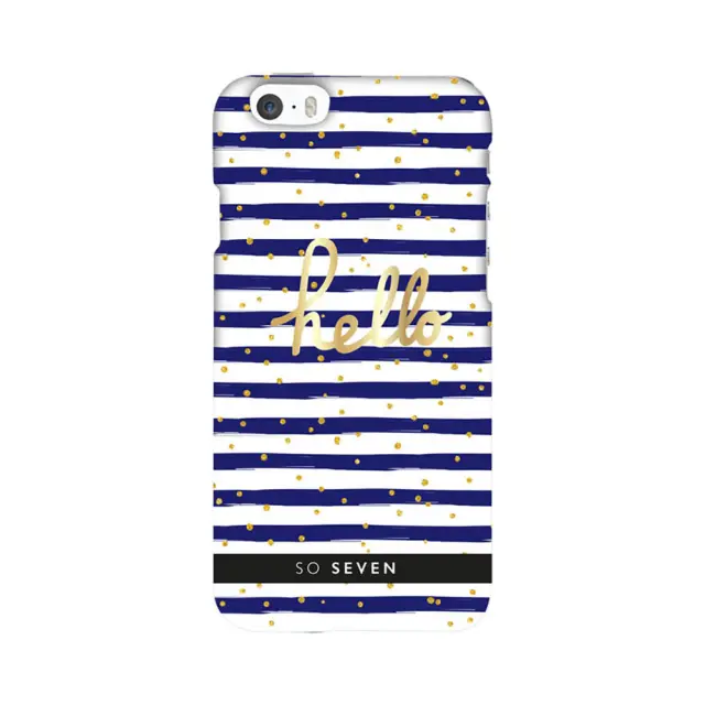 Πλαστική Θήκη So Seven Bord De Mer Για Apple iPhone 6 / 6s Blue Stripes