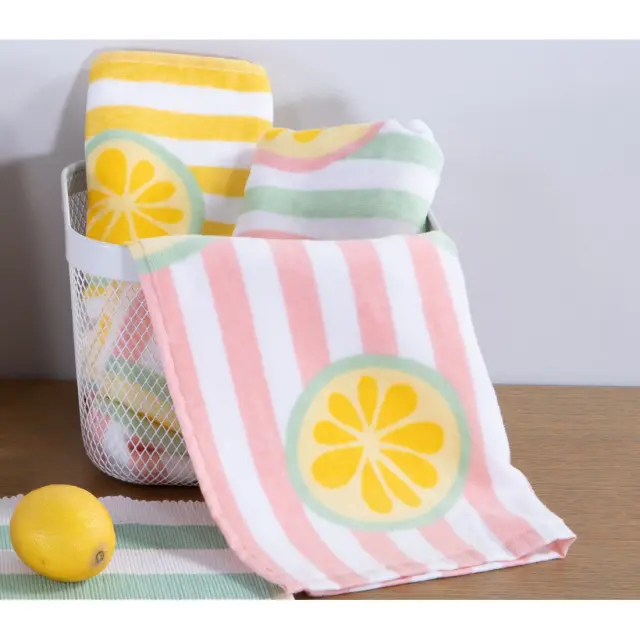 ΠΟΤΗΡΟΠΑΝΟ ΒΕΛΟΥΤΕ LEMONADE 26 40Χ60 NEF-NEF HOMEWARE, 100% BAMBAKI - GREEN (039817) 2