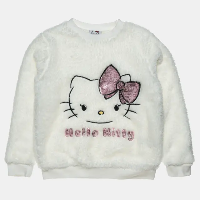 Μπλούζα Hello Kitty απο οικολογική γούνα