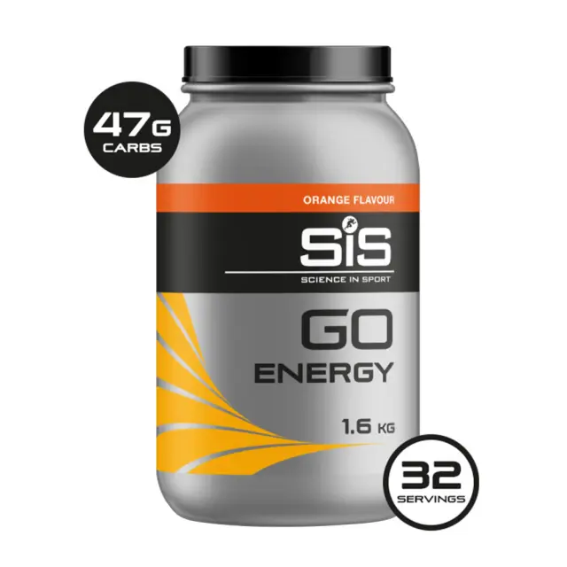 Science in Sport GO Energy Powder Orange, 1.6 kg