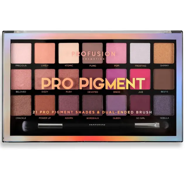 Profusion Cosmetics Παλέτα Σκιών Pro Pigment Display