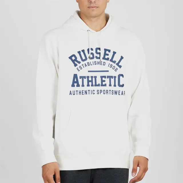 Russell Athletic Pullover Hoodie (A2019-2-045) - Λευκό