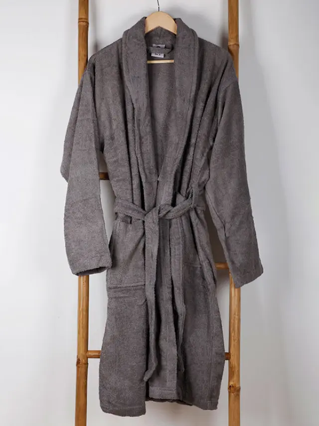 Μπουρνούζι Sato Grey XLarge Sunshine