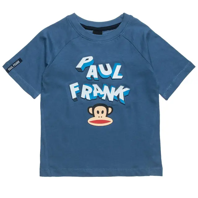 Μπλούζα Paul Frank με ανάγλυφα γράμματα