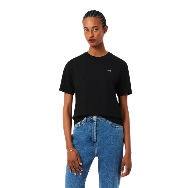Lacoste γυναικείο t-shirt με λογότυπο relaxed fit 3TF7215-2