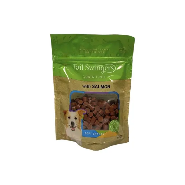 Tail Swingers Grain Free Μαλακές Λιχουδιές με Σολομό 125gr