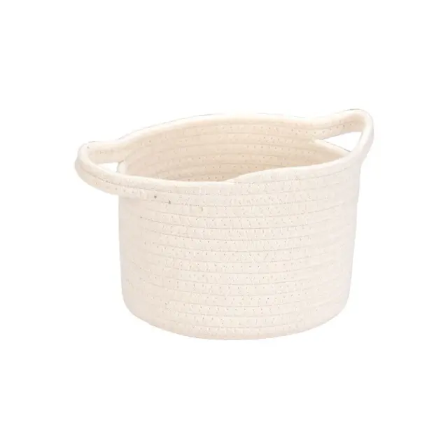 Estia Καλάθι Κρεμαστό Blanca 20X20X15Cm Λευκό