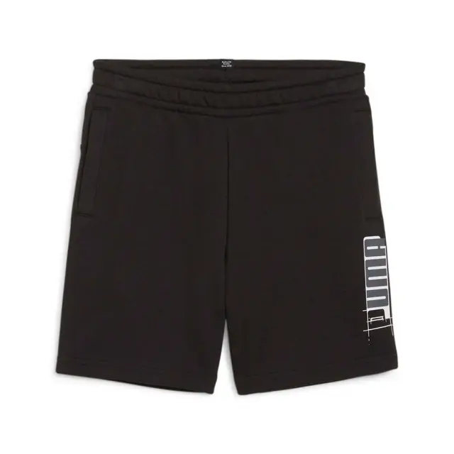 Puma Boy's Essentials+ Logo LAB Shorts. Μαύρο 679229-01 (Puma) - 128
