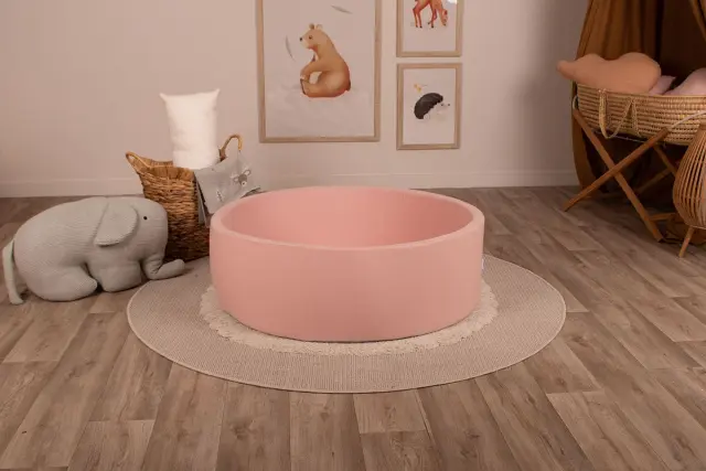 Delsit Μπαλοπισίνα με 200 πολύχρωμες μπάλες POWDER PINK 3