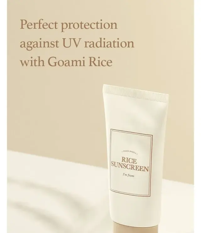 I m From Rice Sunscreen Spf50+ Pa++++ - Αντηλιακό υψηλής προστασίας με ρύζι για λάμψη Spf50+pa++++50ml 2