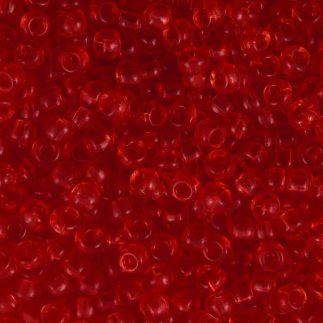 Χάντρα Miyuki Round Rocailles 8/0 - 141 - Transparent Ruby ~25gr