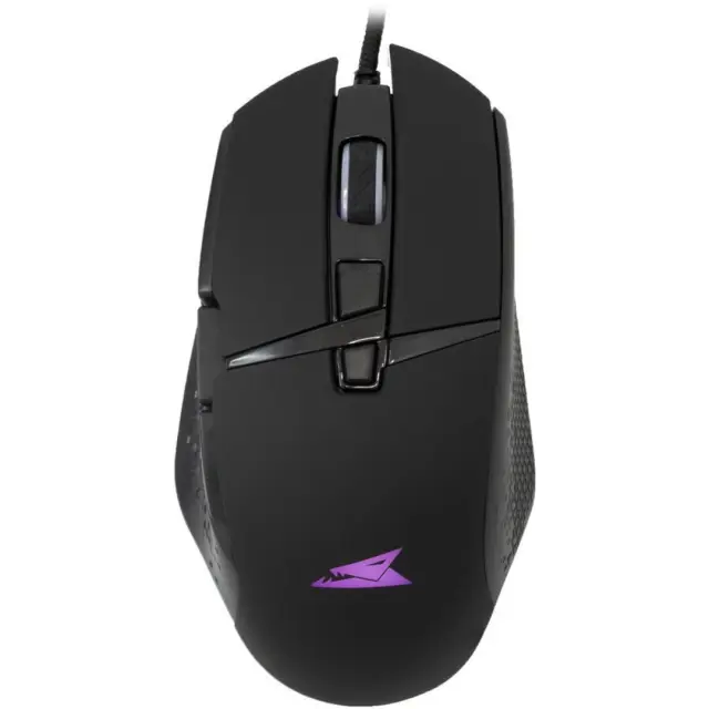 Baracuda Raptor BGM-051 Gaming Ποντίκι 6400 DPI με 8 Προγραμματιζόμενα Πλήκτρα, LED Φωτισμό + HUANO Switches – Μαύρο