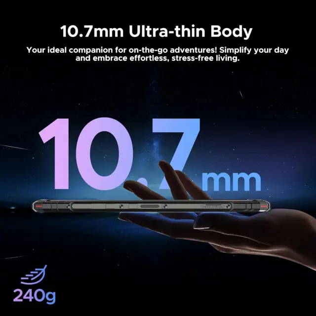DOOGEE smartphone Blade 10, 6.56", 4/128GB, 5150mAh, IP68/IP69K, καμουφλάζ 3