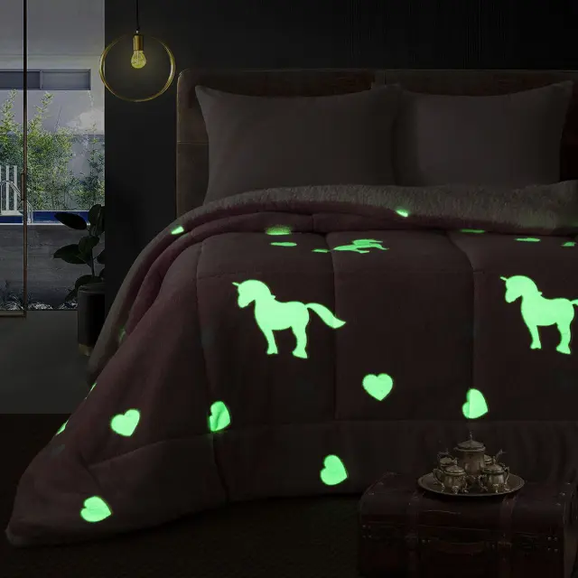 Κουβερτοπάπλωμα 160x220 Μονό Flash Sherpa Beauty Home 6272 Ροζ 100% Πολυέστερ 3
