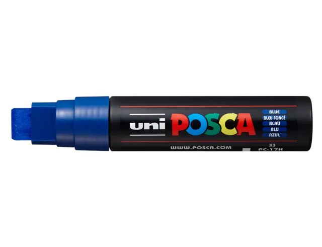 Μαρκαδόρος Σχεδίου Uni Posca PC-17K με πάχος μύτης 15.0mm - BluePC-17K(E) - MΠΛE