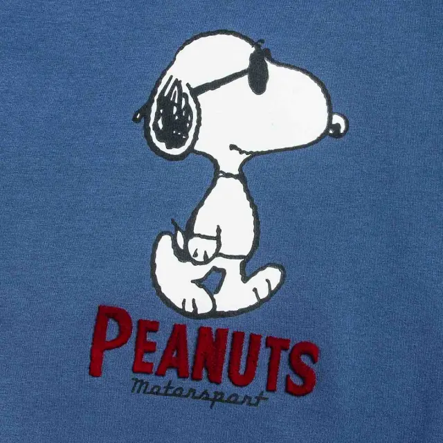 Μπλούζα φούτερ Snoopy με ανάγλυφα στοιχεία 2
