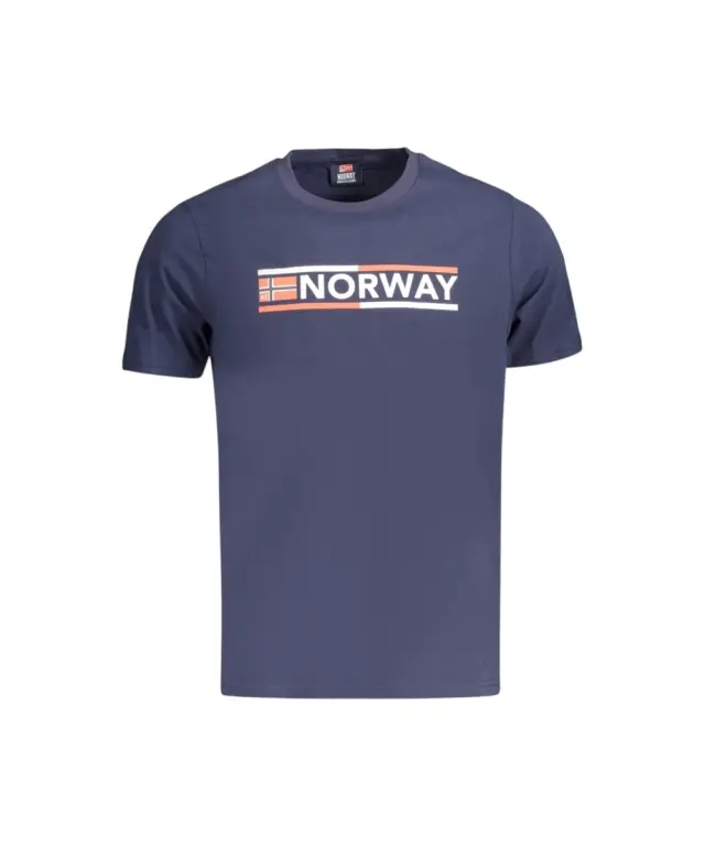 Norway Nautical School - Ανδρικό T-shirt Κοντομάνικο 866024-NAVY Μπλε Ναυτικό 3