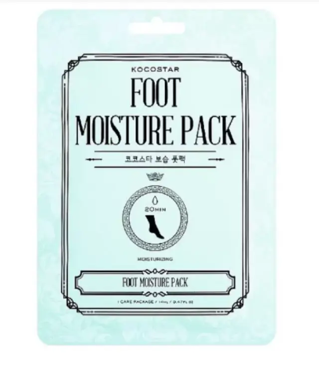 KOCOSTAR Foot Moisture Pack - Μάσκα Ενυδάτωσης Ποδιών με 2 Κάλτσες 14ml