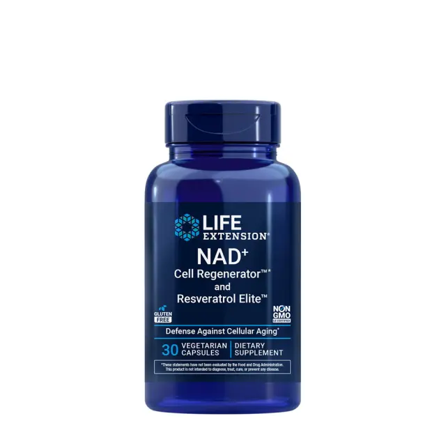 Life Extension NAD+ Cell Regenerator™ and Resveratrol Elite™