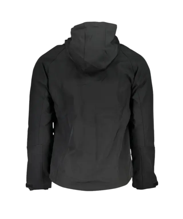 Gian Marco Venturi - Ανδρικό Αδιάβροχο Μπουφάν Hermes Softshell Regular Fit AU01524-BLACK Μαύρο 2