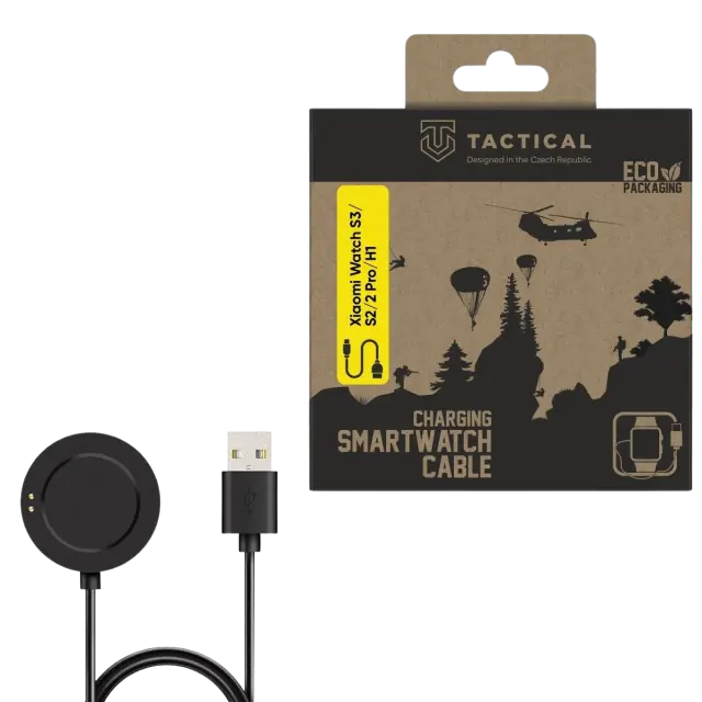Tactical USB Charging Cable for Xiaomi Watch S3/S2/2 Pro/H1 2