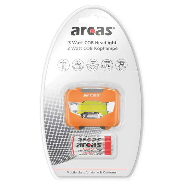 ΦΑΚΟΣ ΚΕΦΑΛΗΣ Arcas 3W Headlight 3