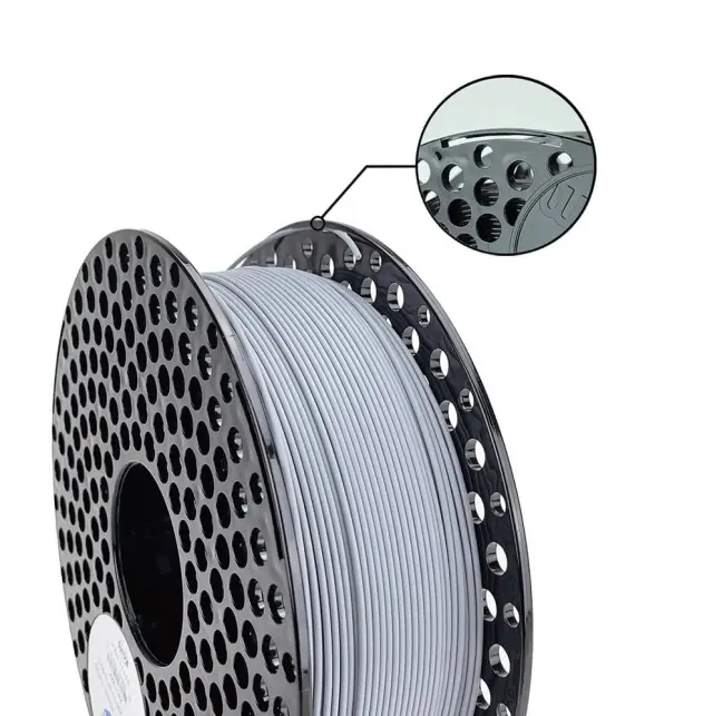 AzureFilm ASA 1.75mm Filament Silver 1kg 2