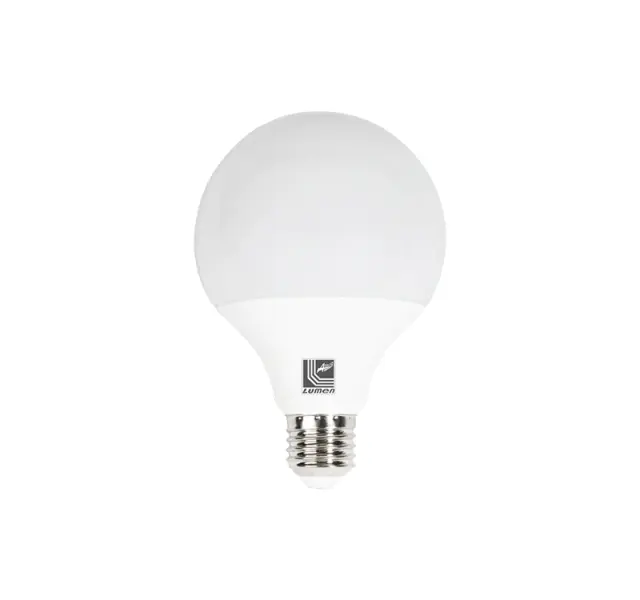 LED ΛΑΜΠΑ GLOBE Φ95 E27 15W 230V ΛΕΥΚΟ 4000Κ