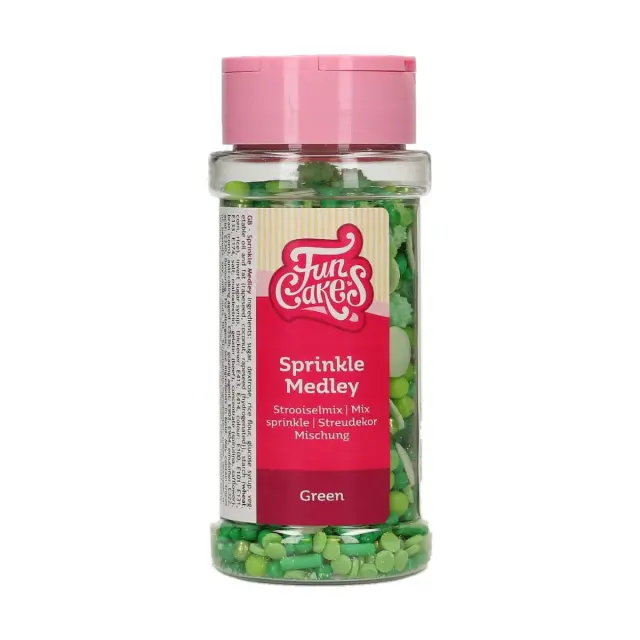 Funcakes Sprinkle Medley - Πράσινο - 65γρ.