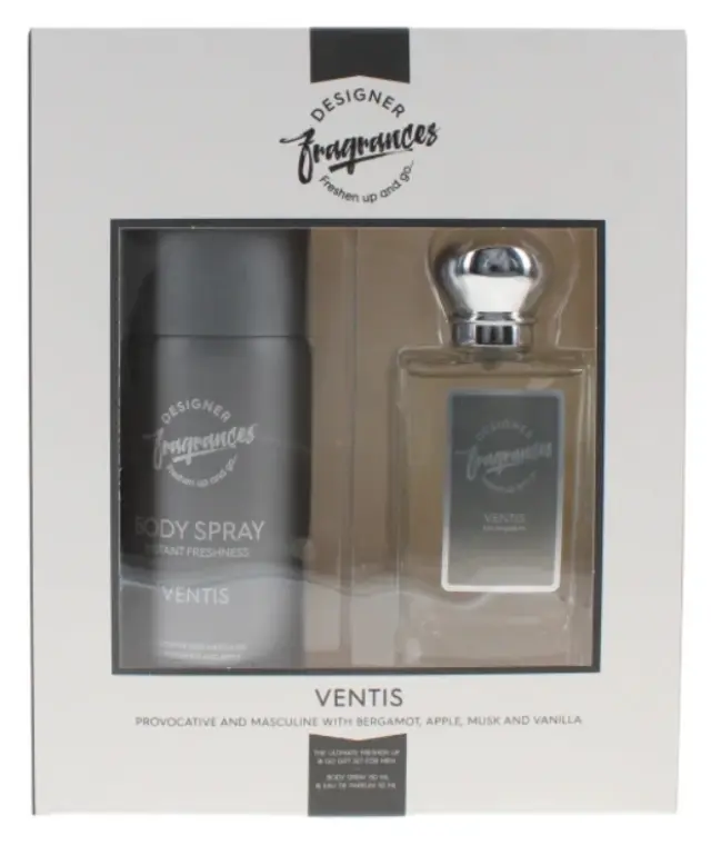 Designer Fragrances Ventis Ανδρικό Σετ Δώρου 2τμχ: Eau De Parfum 50ml + Deodorant Spray 150ml