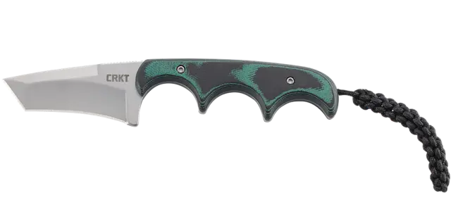 CRKT MINIMALIST TANTO GREEN BLACK