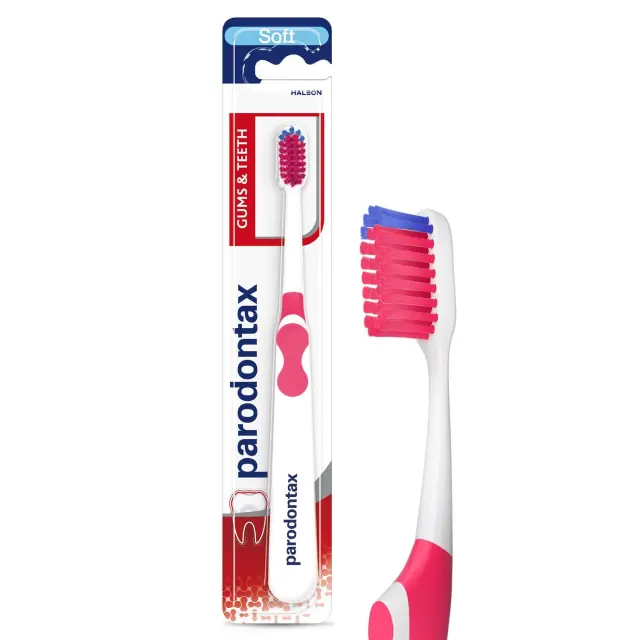 Gums & Teeth, Οδοντόβουρτσα Για Ούλα Που Αιμορραγούν, Μαλακή Τυχαία Επιλογή Χρώματος