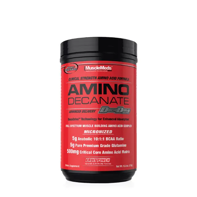 MuscleMeds Amino Decanate Fruit Punch, 360 g