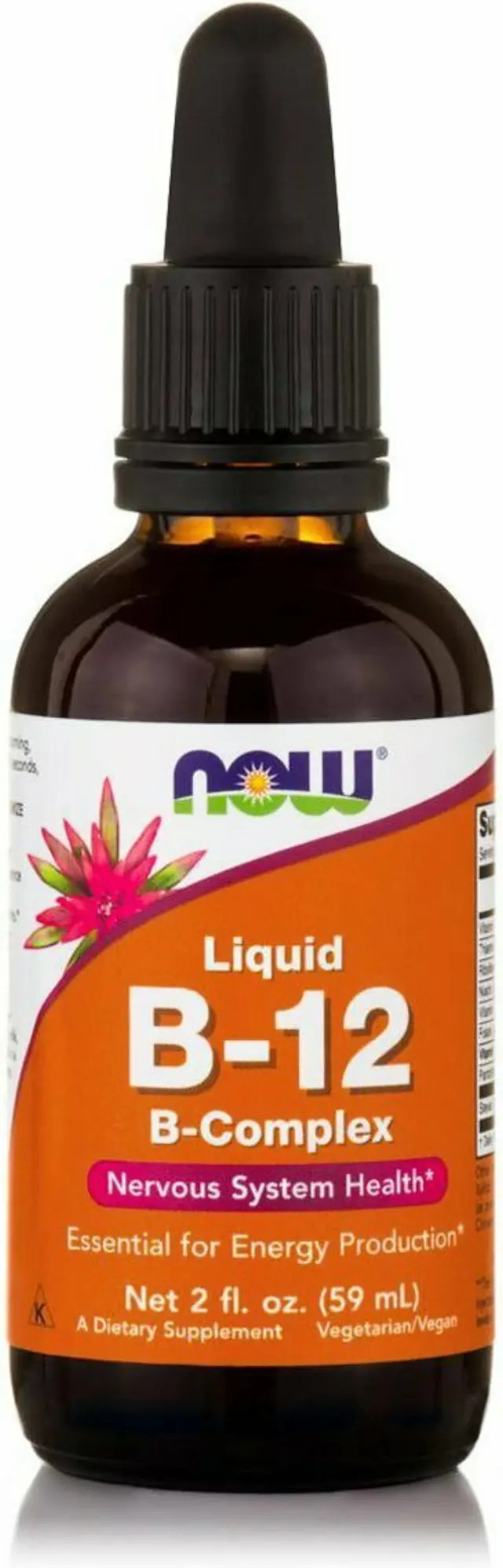 Now Foods Liquid B-12 B-Complex 59ml