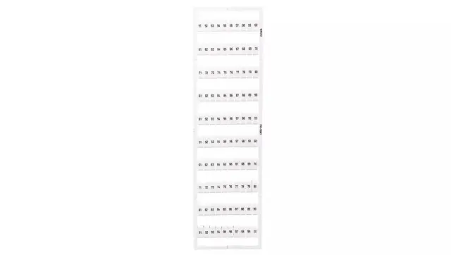 793-5507 WMB marking card; as card; MARKED