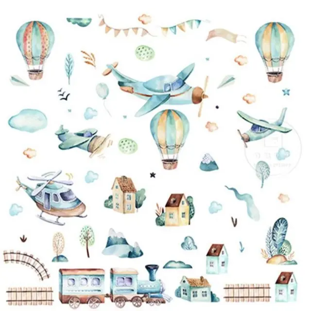 Sipo Wall Stickers Airplanes 3