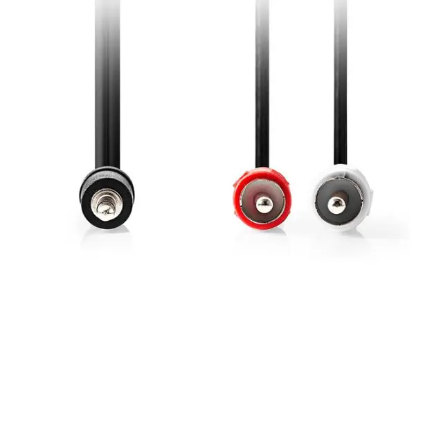 Καλώδιο 2x RCA αρσ. - 3.5mm Stereo αρσ, 1.50m.