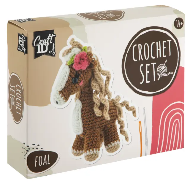 Craft ID - Crochet kit Foal CR1715 - Toys